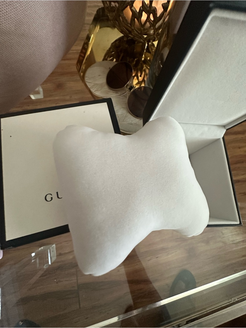Gucci Black & White Branded Jewelry Box - Picture 2 of 4